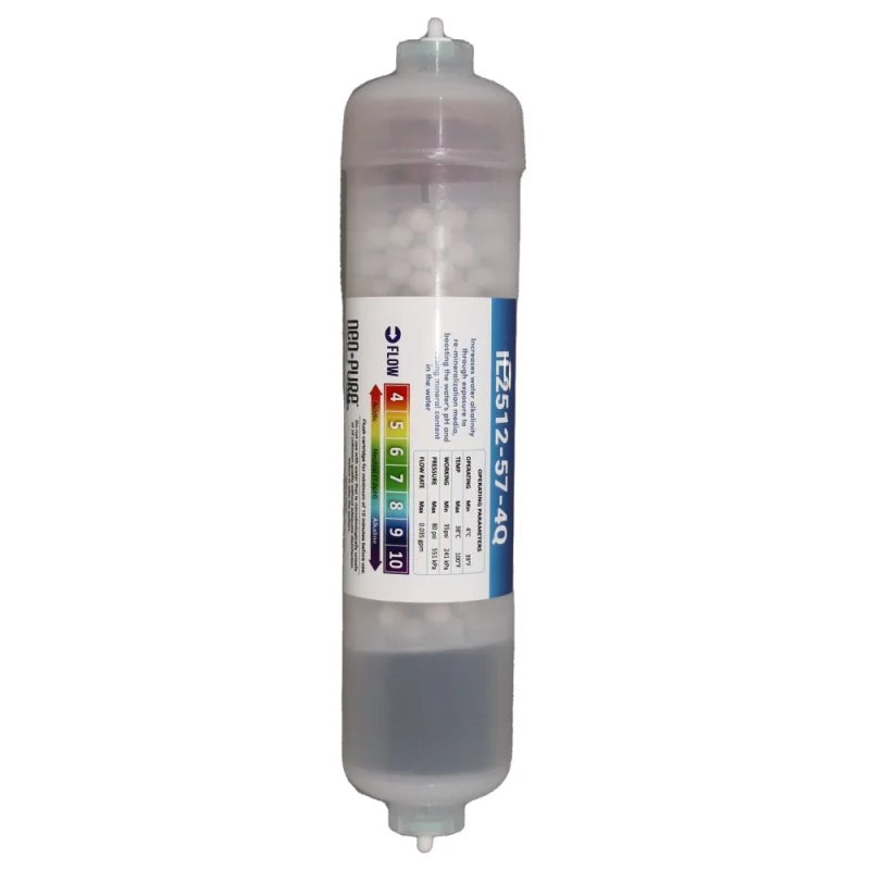 Neo-Pure IL2512-57-4Q Inline Alkaline Filter Cartridge 1/4" QC