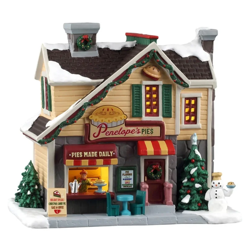 NEW 2026 Lemax Caddington Village Lighted Building: Penelope's Pies #65556