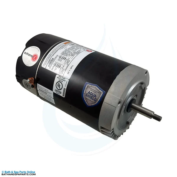Nidec US Motors Motor, 1.25thp, 115/208-230v, 56JFr, C-Face, Full, PE (ASB638)
