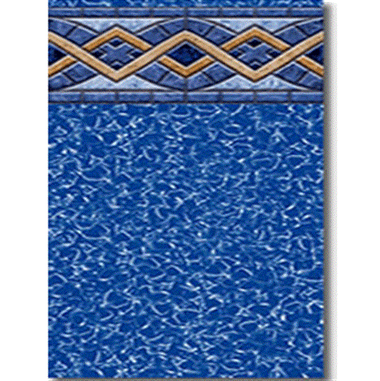21 X 42 Oval Heavy Gauge Liberte Beaded 52" Liner