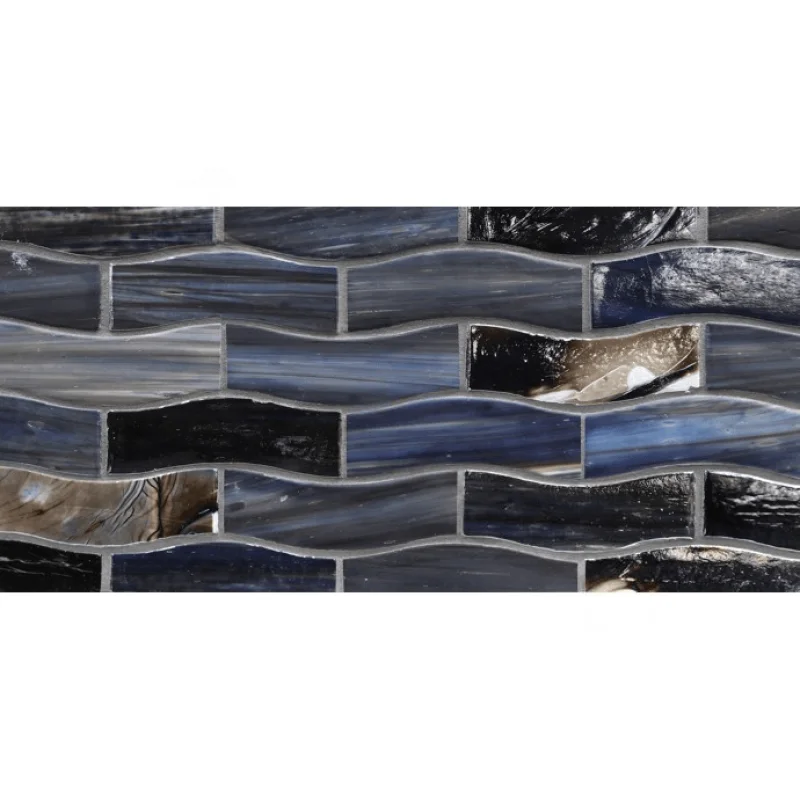 NPT TET-ONYX BDR Tetra Collection Onyx Border Tile