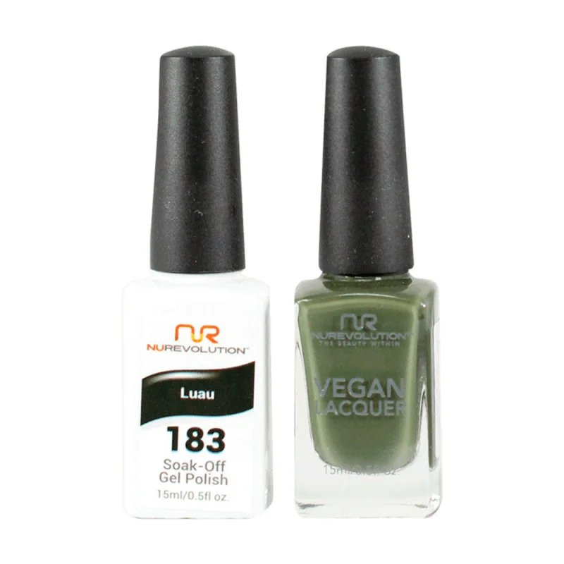 NR Elite Duo - #MGP183 Luau by NuRevolution / Gel Polish 15 mL. + Lacquer 15 mL.