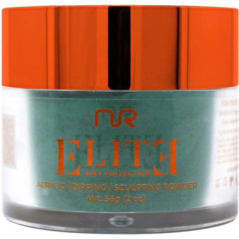 NuRevolution Elite Dip - Acrylic - Dipping - Sculpting Powder 2 oz. - #EMD117 Emerald Elegance