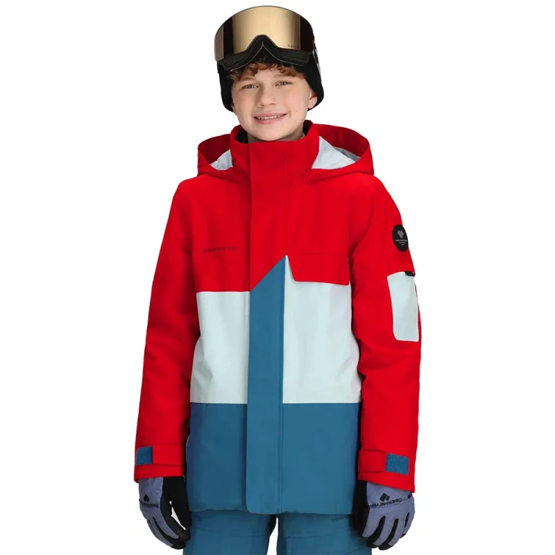Obermeyer Axel Youth Jacket Fresno Red