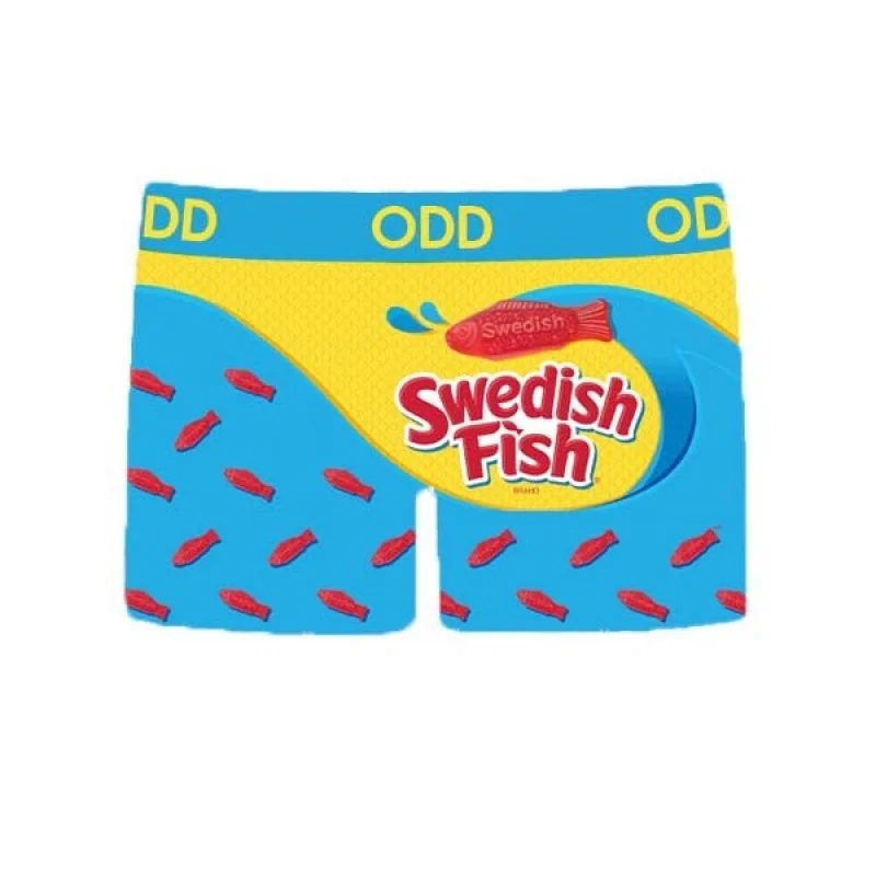 Odd Sox Swedish Fish Women's Boy Shorts Size XL