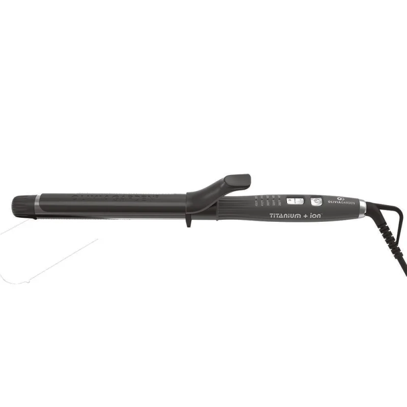 Olivia Garden 1" Titanium + Ion Curling Iron (Extra Long Barrel)