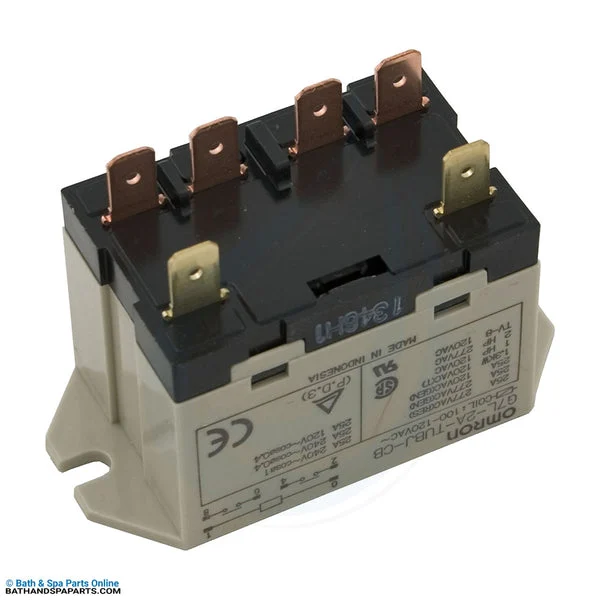Omron Relay DPST, 25A, 115v, Coil (G7L-2A-TUBJ-CB)