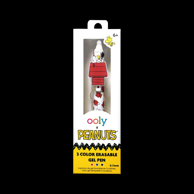 Ooly x Peanuts 3 Color Erasable Gel Pen