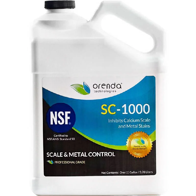 Orenda SC-1000 Scale & Metal Control Solution for Pools | 1 Gallon | ORE-50-104