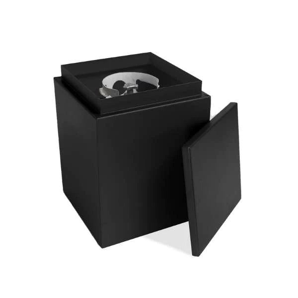 The Outdoor Plus Propane Tank Enclosure, Square, Powder Coat, Black | OPT-LPHIDEPC-BLK