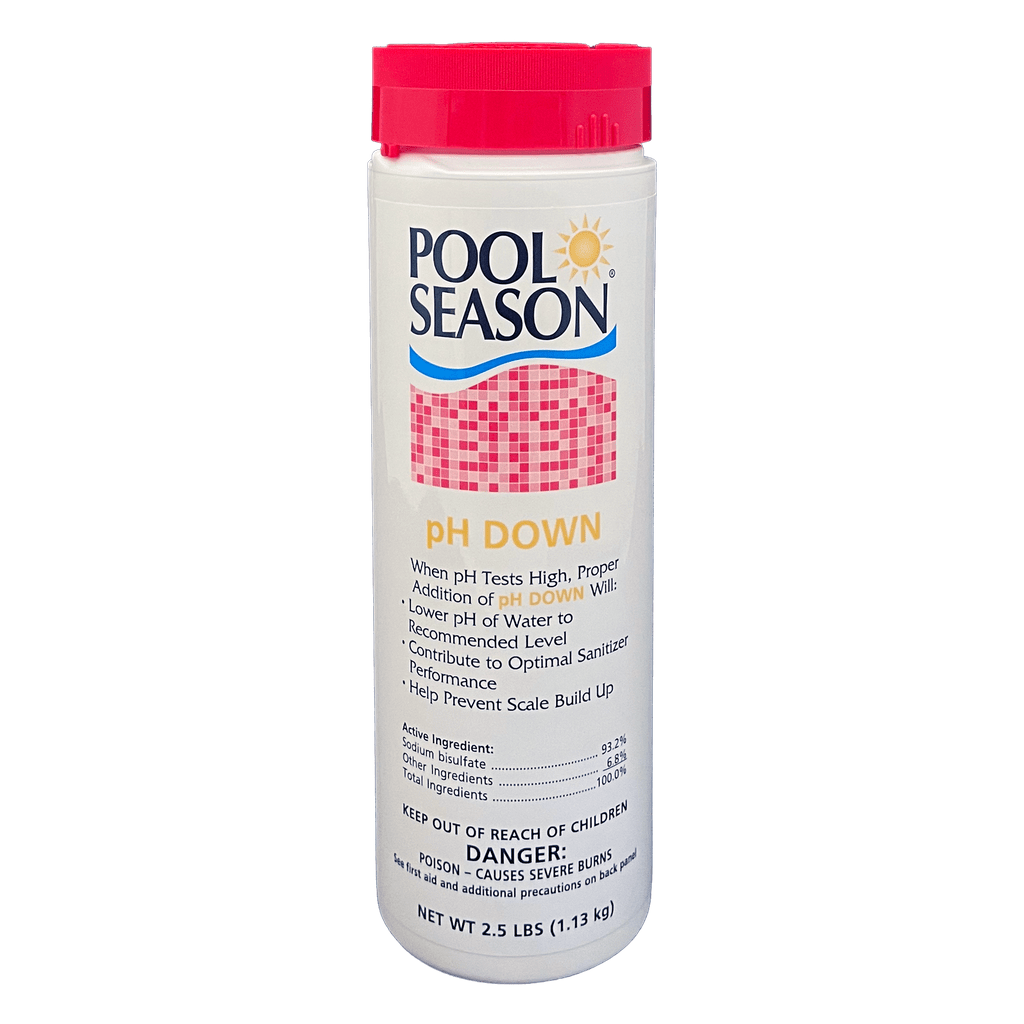 Pool Season pH Down, 2.5 lb Bottle