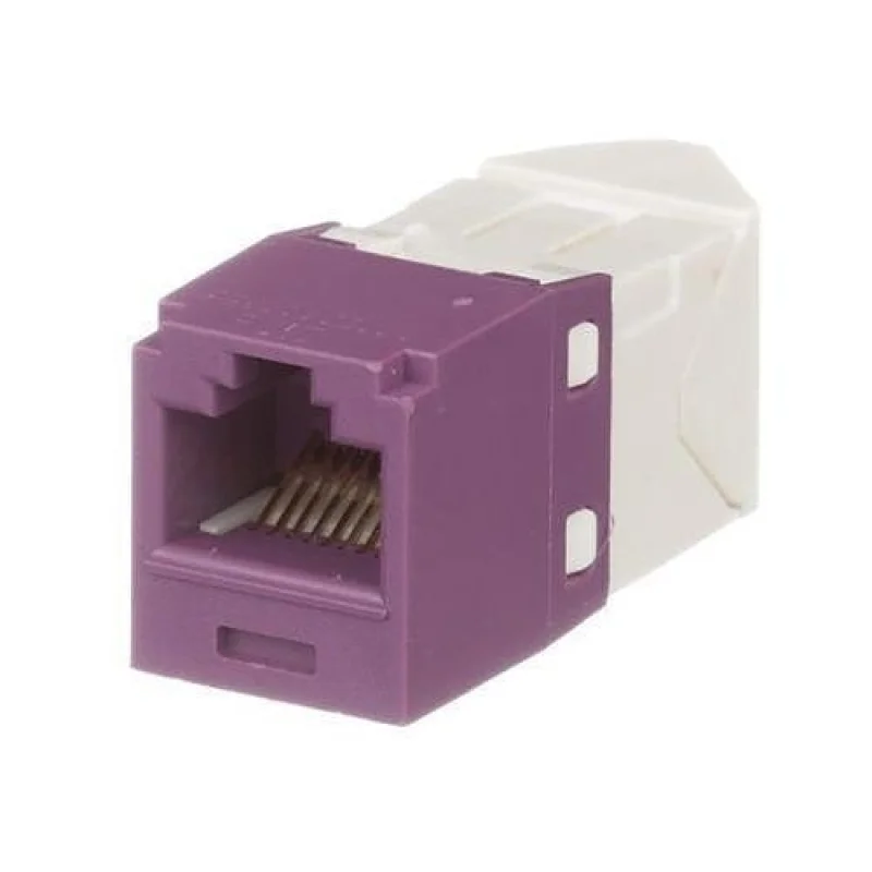 Panduit CJLR688TGVL Cat6 45 Degree Modular Jack