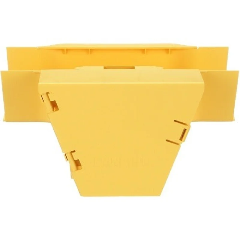 Panduit FRVT4X4LYL Vertical Tee Fitting Wire Duct