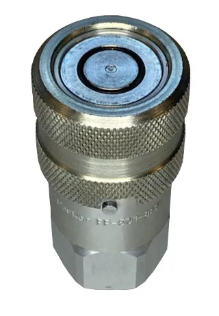 Parker 1/2″ Hydraulic Non-Spill Quick Coupling, FF-501-8FP