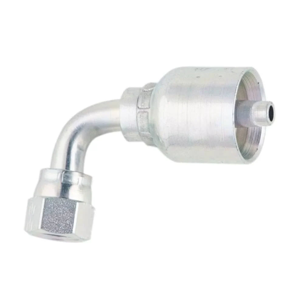 Parker 43 Series Female JIC 37° – Swivel – 90° Elbow – Short Drop – 5/16 Inch