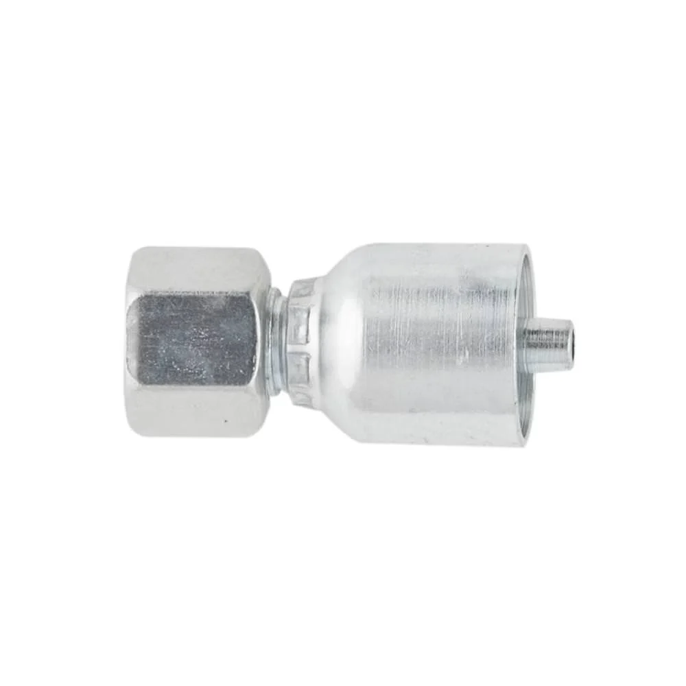 Parker 43 Series Female Metric L – Swivel – Straight (24° Cone with O-Ring) – 18L EO Swivel