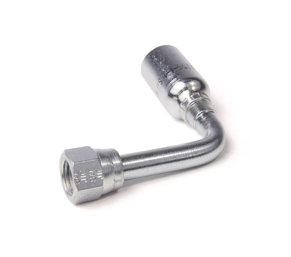 Parker 56 Series 14156-5-4 Female JIC 37° Swivel Elbow Fitting