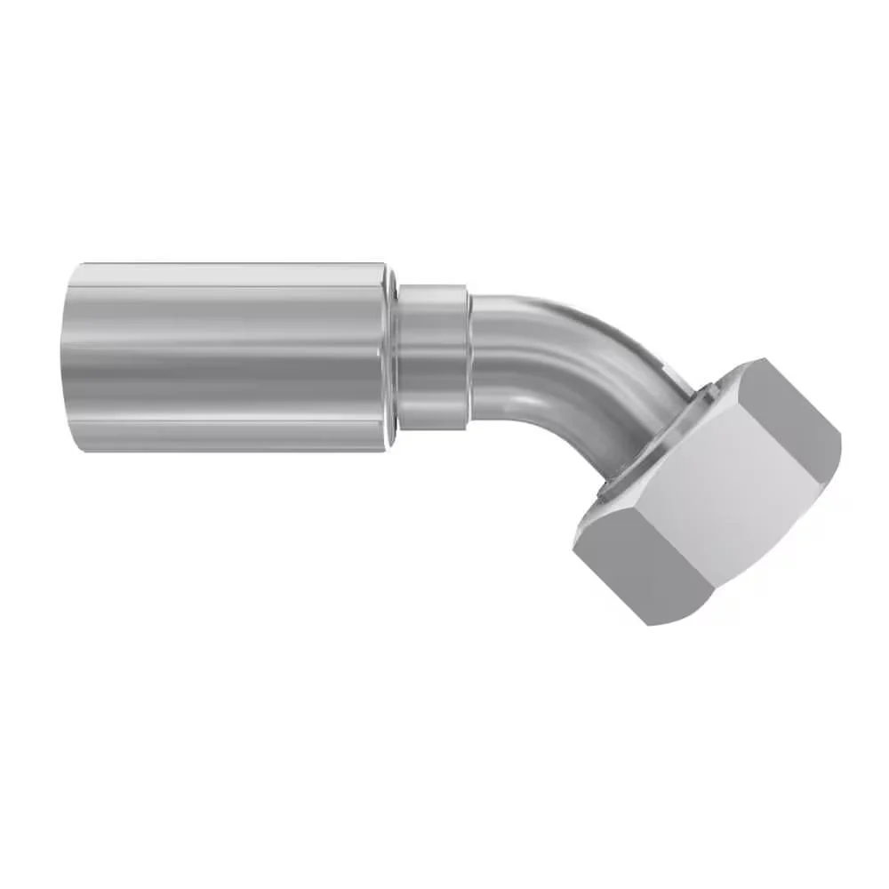 Parker 56 Series 1CE56-6-3 Steel Metric Female Elbow