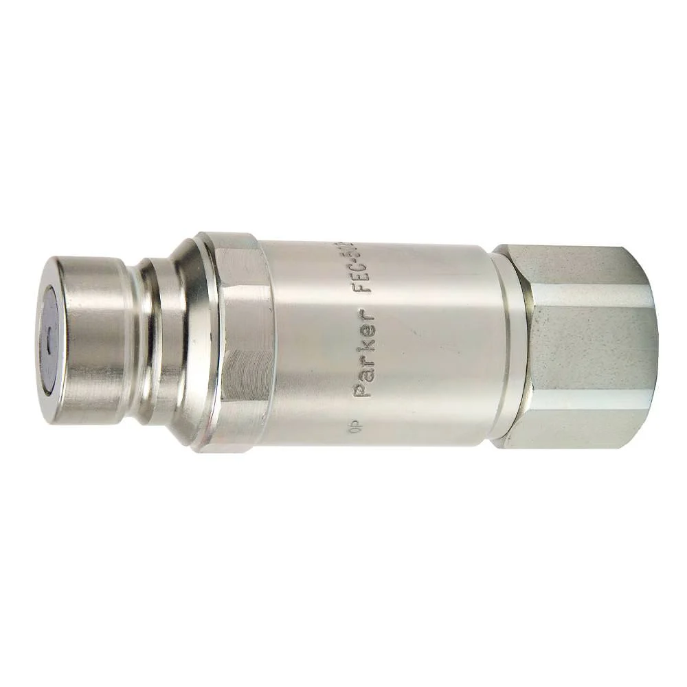 Parker FEC-502-8FP Female NPSF Hydraulic Nipple 3000 PSI