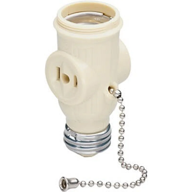 Pass Seymour 1406ICC10 Medium Base Lamp Holder 250W 125V