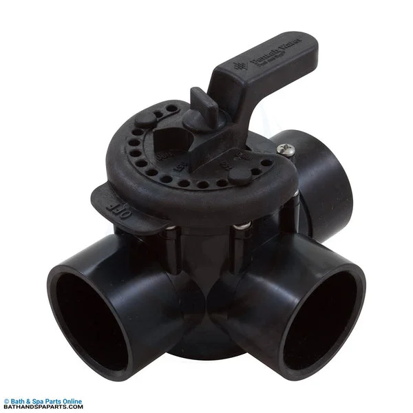 Pentair 2″ Slip/2-1/2″ Spigot 3-Way CPVC Solar Valve (263047)