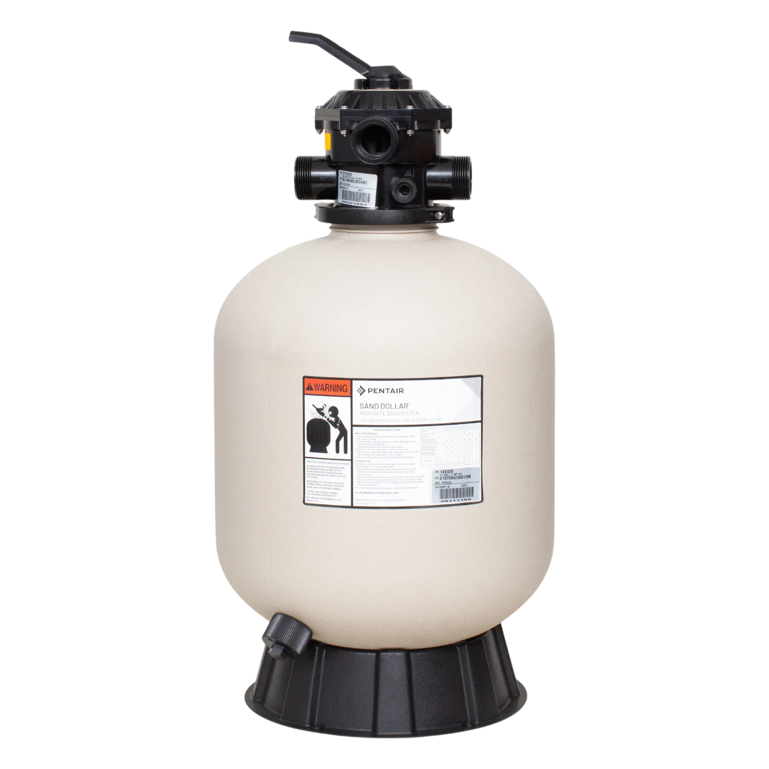 Pentair 19" Sand Dollar Top Mount Filter EC-145320