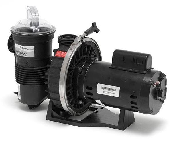 Pentair Challenger 1 HP 115/230V Up Rated Single Speed Pool Pump - 346204