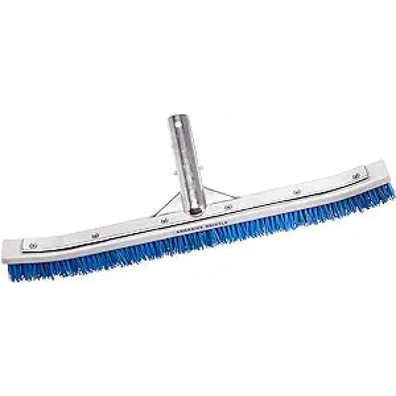 Pentair Curved Brush 18 in. Aluminum Back Blended, Stainless & Nylon | R111358