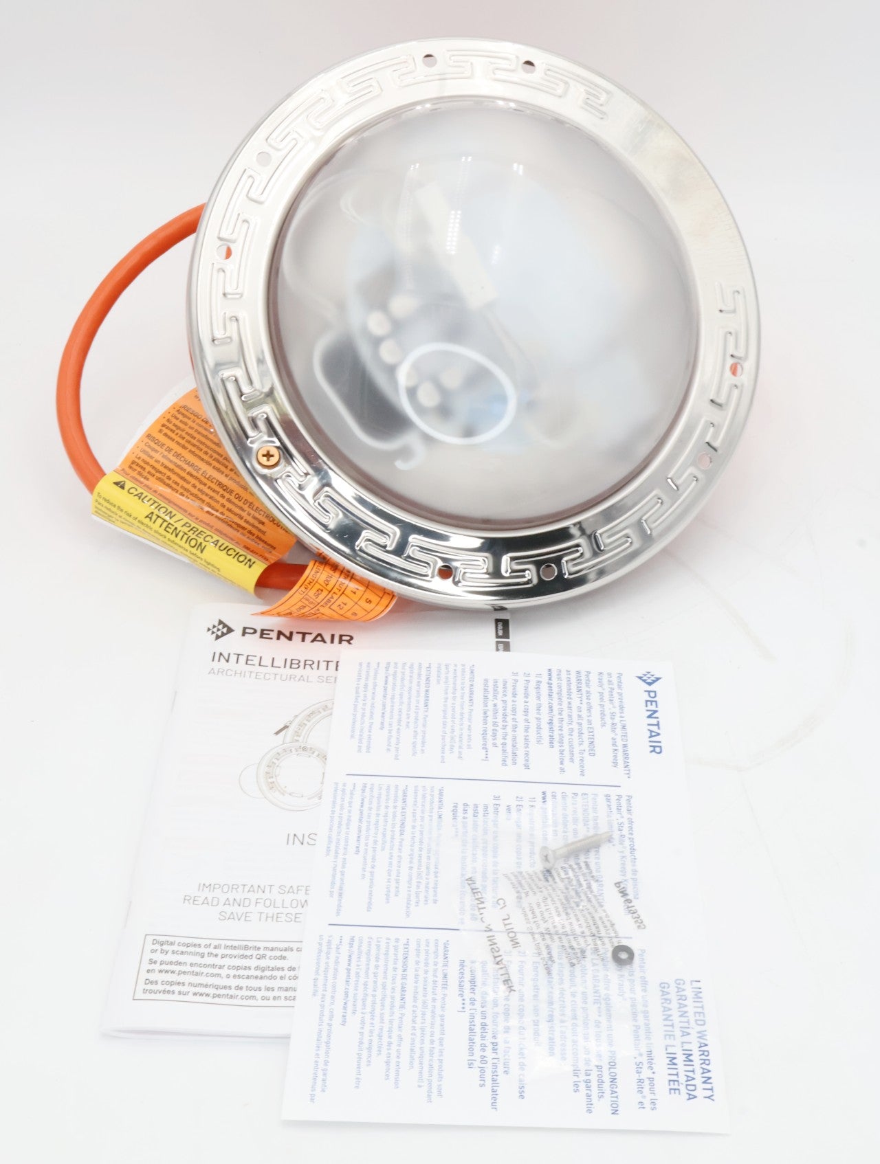 Pentair Intellibrite Architectural Series 50' 12V 500W Equivalent Pool Light 602140