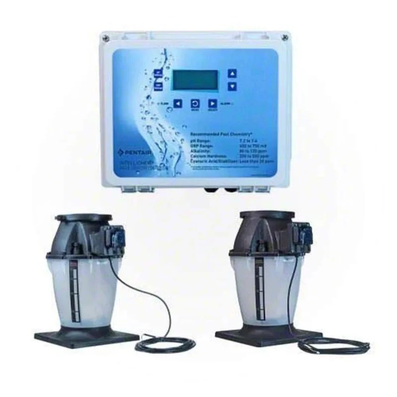 Pentair IntelliChem Chemical Controller w/ Acid and Chlorine Tanks | 522622