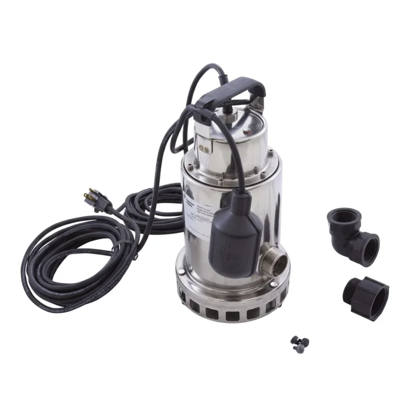 Pentair PCD1000 Submersible Utility Pump, .75 HP, 115 V, 6.4 Amp | PCD-1000