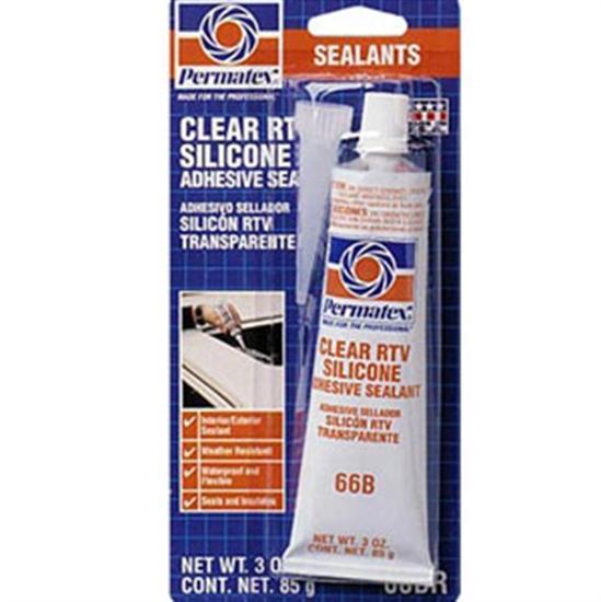 Permatex 3 oz Clear Silicone