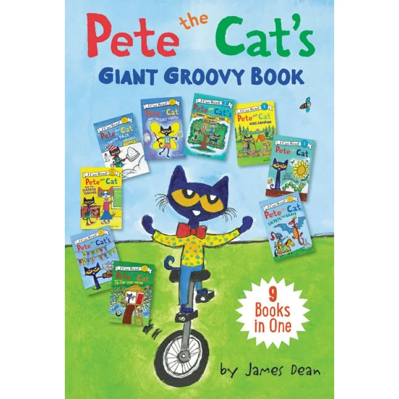 Pete the Cat's Giant Groovy Book - 9 Story Collection