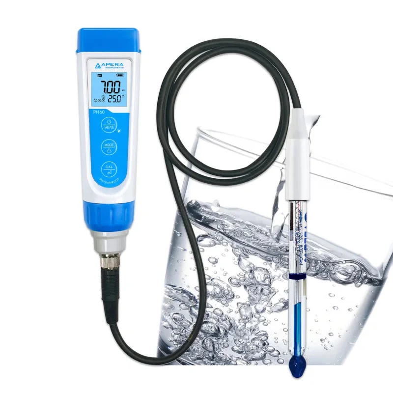PH60-PW Pure Water pH TesterLabSen 805 Electrode for Distilled, RO, & Deionized Water Analysis