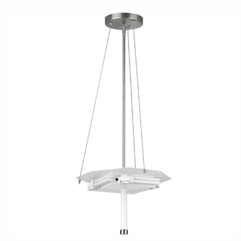 Philips Forecast Taylor 3 Light Ceiling Pendant Fixture, Satin Nickel Finish