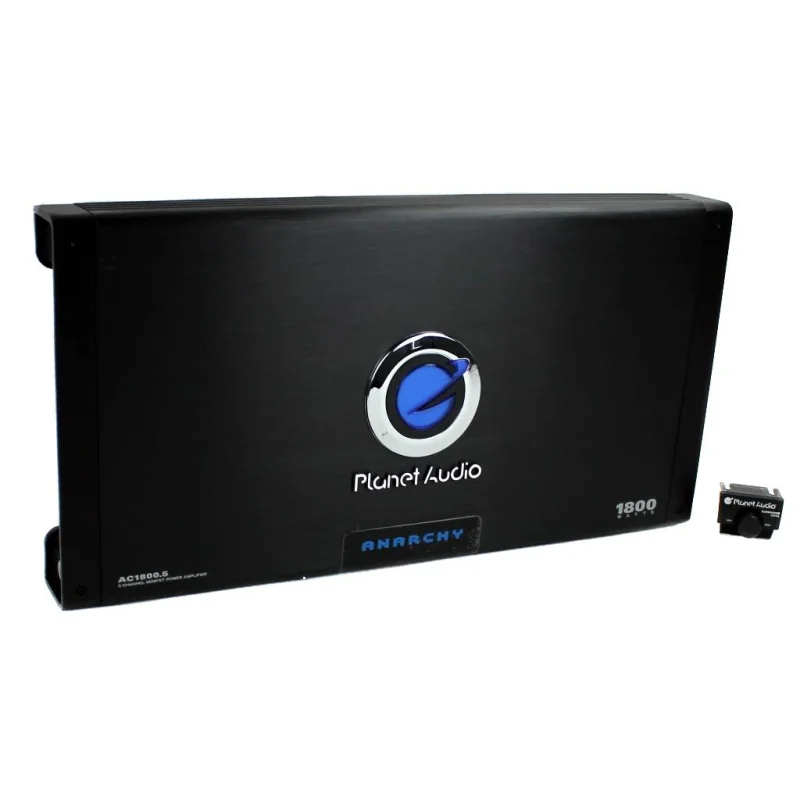 Planet Audio AC1800.5 1800W 5 Channel Car Amplifier Power Amp + Remote
