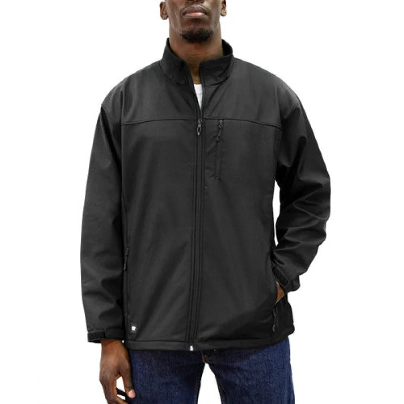 Polar King Frontenac Rip Stop Soft Shell Jacket (Black) Size XXL
