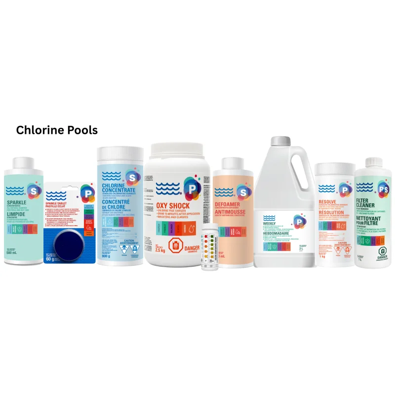 Pool Party Preparation and Recovery Kit - Chlorine Pool