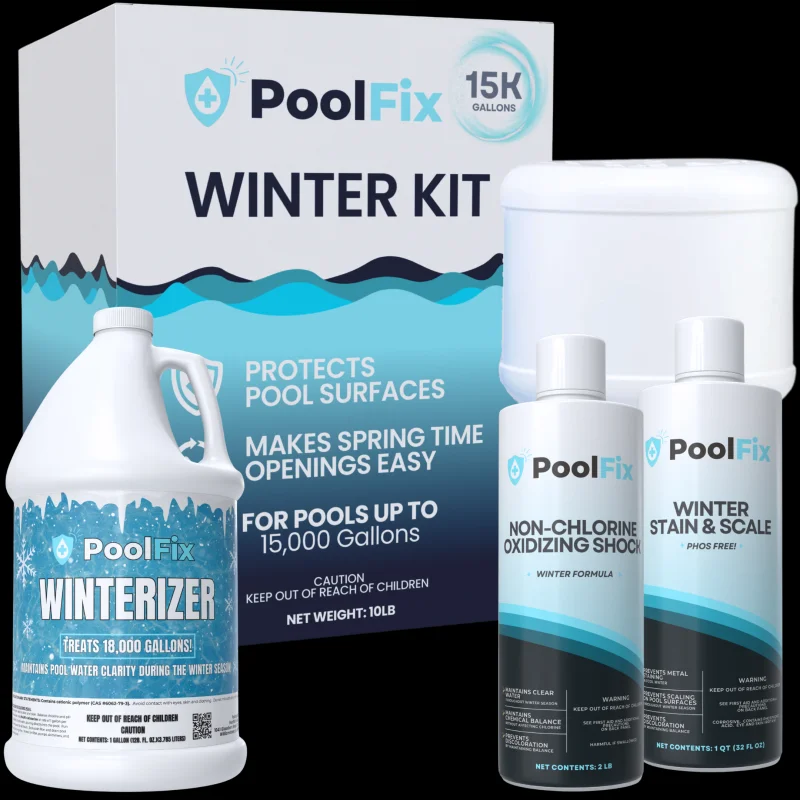 PoolFix Pool Closing KitWinterizing Chemicals for 15,00030,000 Gallon Pools