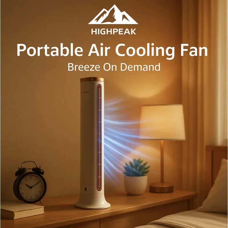 Portable Air Cooling Fan Beige
