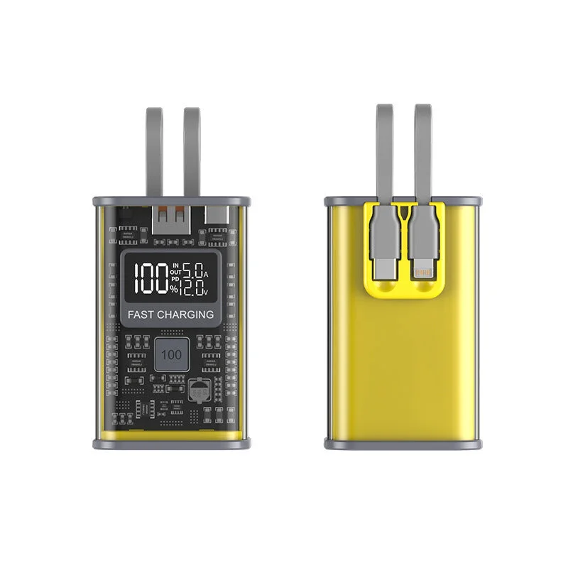 PowerMax | High-Performance Charger with Intelligent Fast Charging | Universal Compatibility for All Devices Yellow