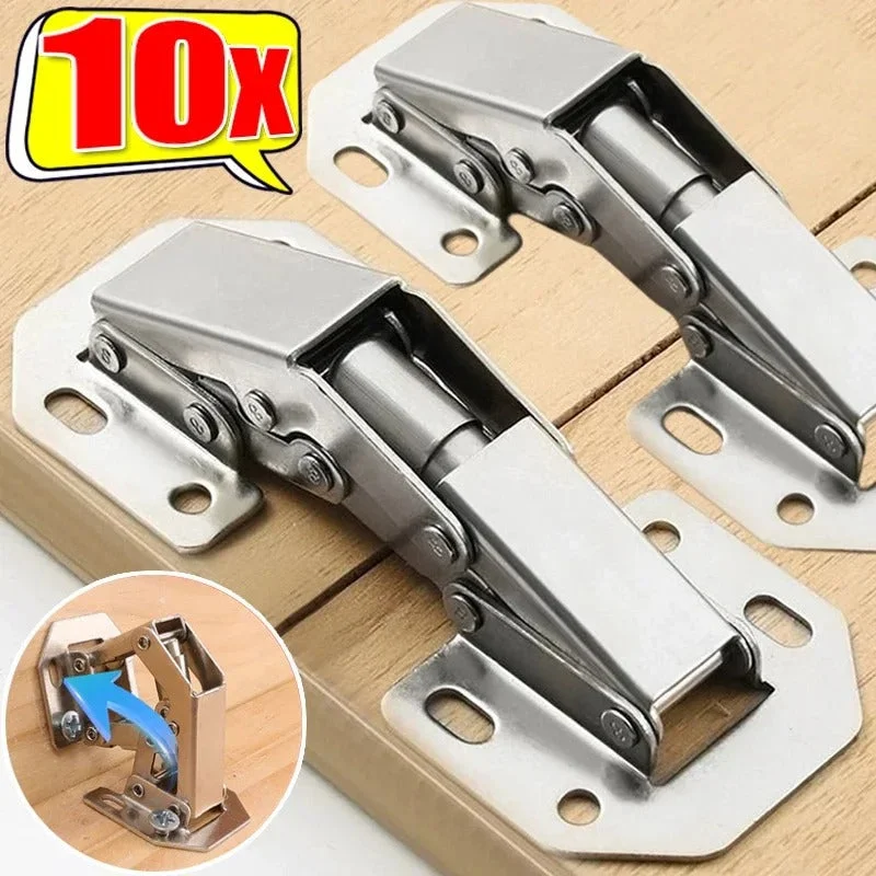 Premium Soft-Close Cabinet Hinges with Hydraulic Damping | Durable Steel for Effortless Door Operation