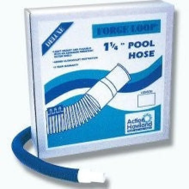 Premium Spiral Wound Vacuum Pool Hose Forge Loop 1.25" X 30'