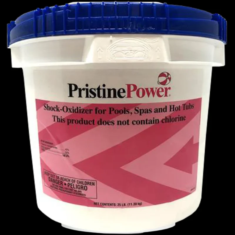 PristinePower Non-Chlorine Pool Shock 25 lb Bucket | SKU 16915