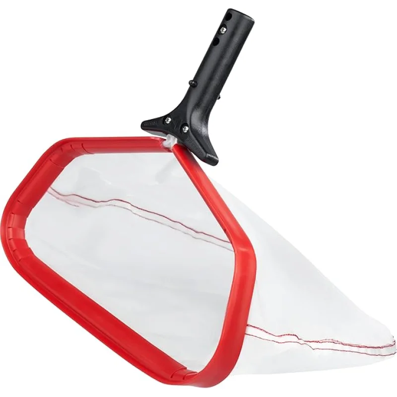 ProTuff 13" Spa Silt Net - 2 Year Unconditional Free Replacement - Heavy Duty Ultra Fine Mesh Silt & Sand Skimmer Cleans 3X Faster Than Vacuum - 13 inch Leaf Rake Bag for Pollen