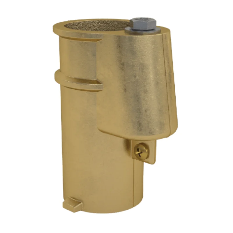 PS-4016-BC Perma-Cast Bronze Hanover Anchor Socket | 4" for 1.625" Rail