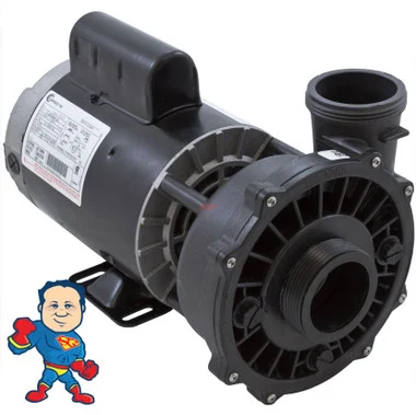 Pump, Waterway Executive, 1.0hp, 230v, 2-spd, 56fr, 2″ x 2″ , 8.0 Amp