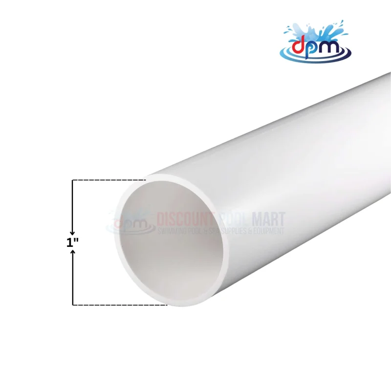 PVC Pipe | Schedule 40 | White | 1"