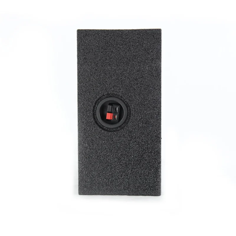 Q-Power Single 10-Inch Universal Downfire/Behind Seat Subwoofer Sub Box (2 Pack)