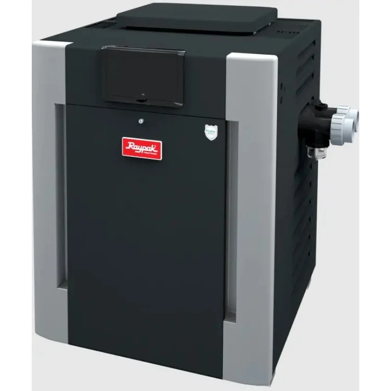 Raypak | 009221 | P-R266A-EN-C #51 | 2000-6000 | Digital Natural Gas Pool Heater266K BTU, Electronic Ignition